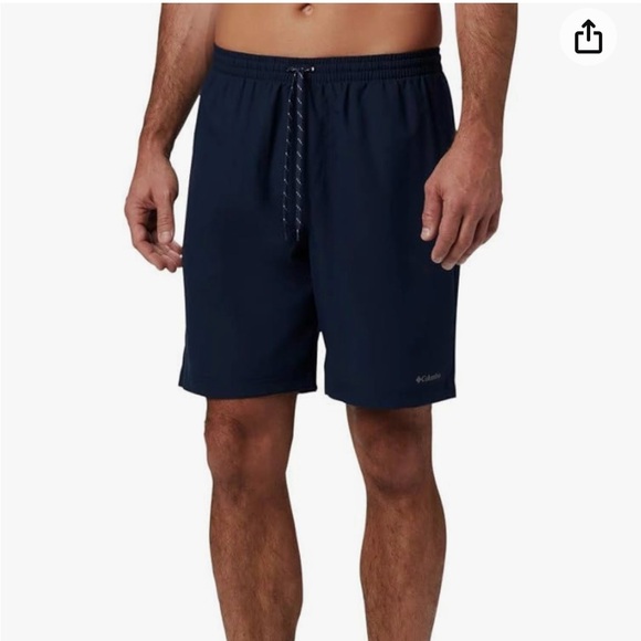 ▪️Columbia Men's "Summertide" Stretch Shorts Navy Blue ~ XXL - Picture 1 of 9